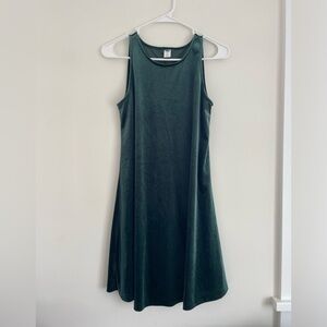 Green velvet dress. Old Navy. Size XS. Fits larger.
